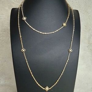 Kendra Scott Rue Long Strand Necklace in Gold